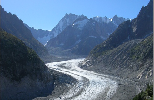 Francia/Savoia Monte Bianco/mer de glace