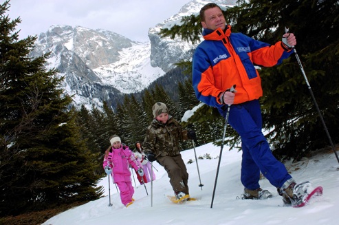 Ciaspolate con i bambini in Trentino