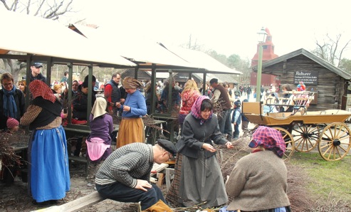 Skansen museo all'aperto a Stoccolma