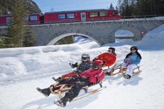 Pista da slittino Albula - Preda Bergun - Copyright Christof Sonderegger