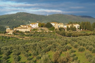 Tenuta di Artimino vista sul Borgo