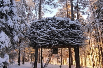 Treehotel Svezia -Nido sospeso