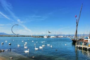 Losanna per bambini - Porto di Ouchy