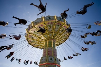 Grona Lund-Luna park-Stoccolma con bambini