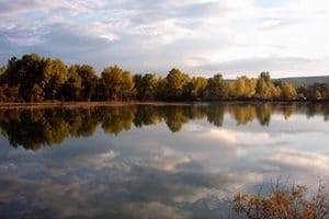 Arezzo con bambini, golena del Tevere