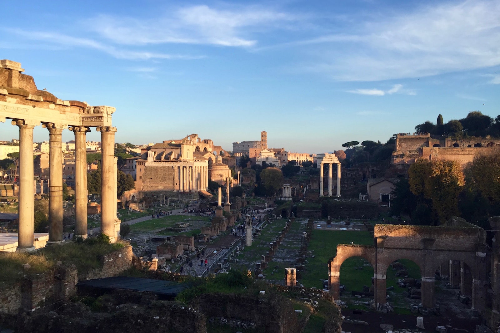 Roma con i bambini, Fori Imperiali