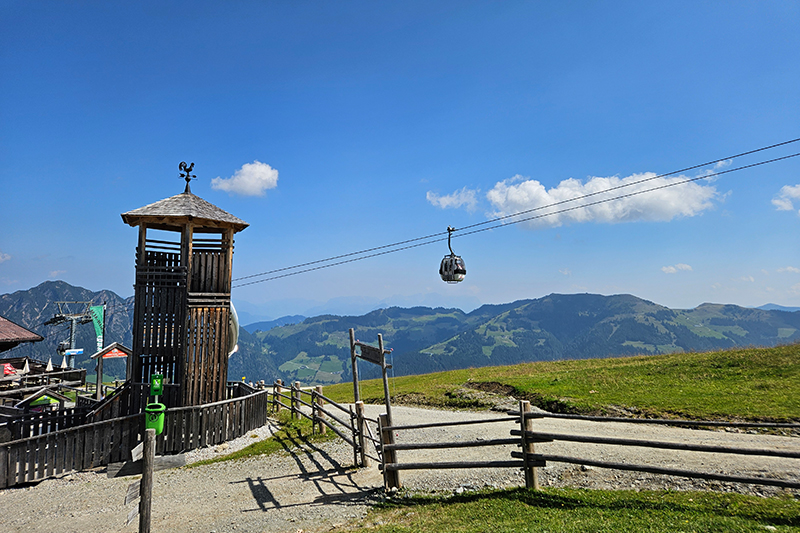 Parco Lauserland, raggiungibile in funivia © M. Rosellini
