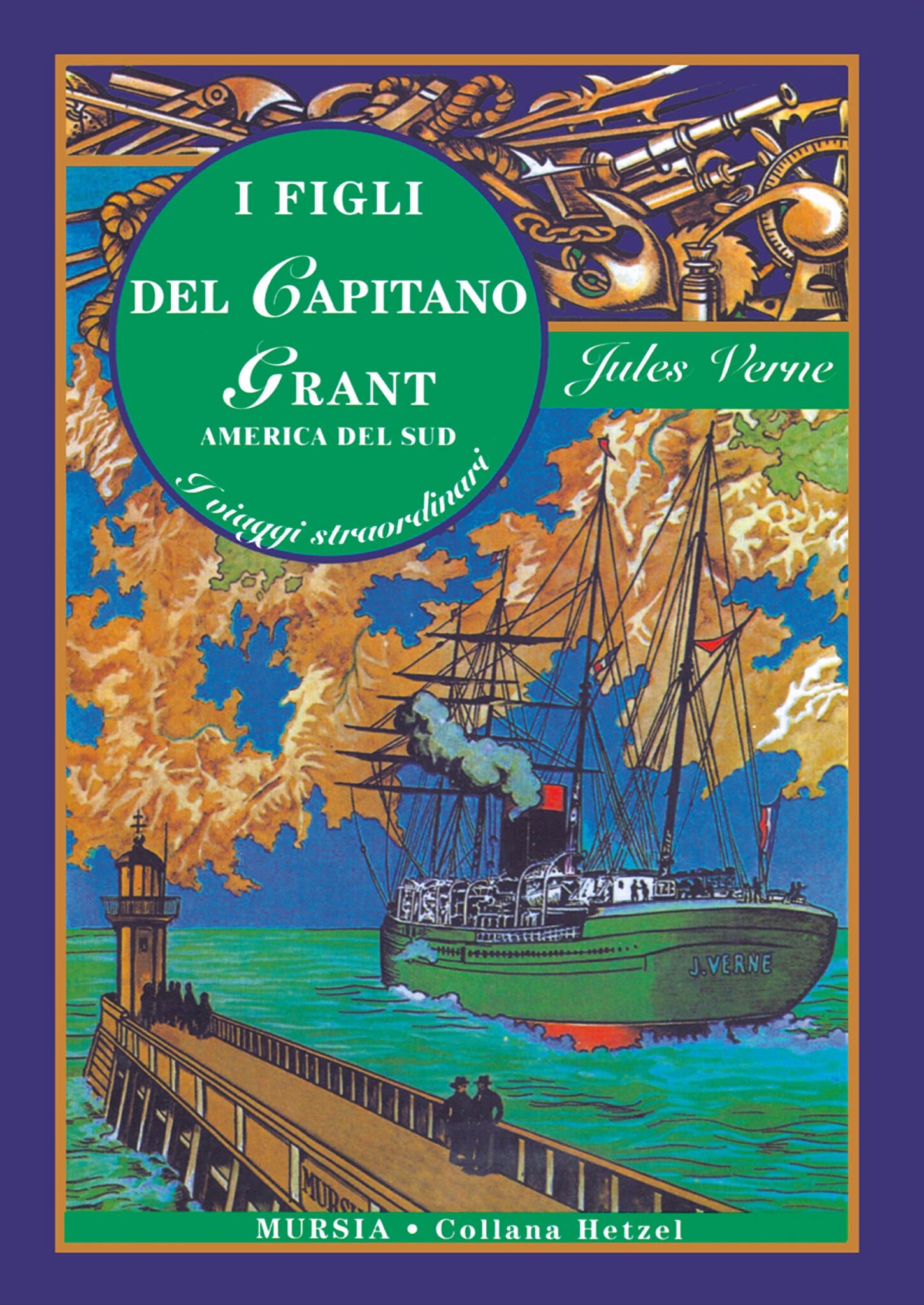 Il libro I figli del capitano Grant di Jules Verne