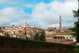 veduta di Siena