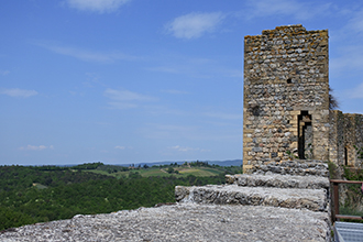 Via Francigena Toscana con i bambini, Monteriggioni