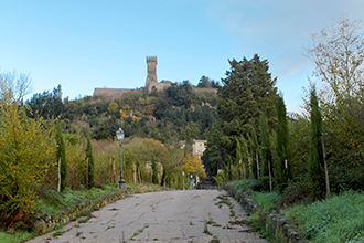 Via Francigena Toscana con i bambini, Monteriggioni