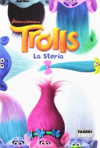 Libro per bambini ispirato al film Trolls