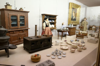 Antica cucina in miniatura esposta nel Museo Storico del Municipio di Mulhouse © Devid Rotasperti Photographer