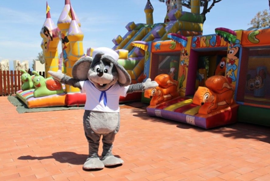 Hotel per bambini a Ischia, Hotel Michelangelo, gonfiabili