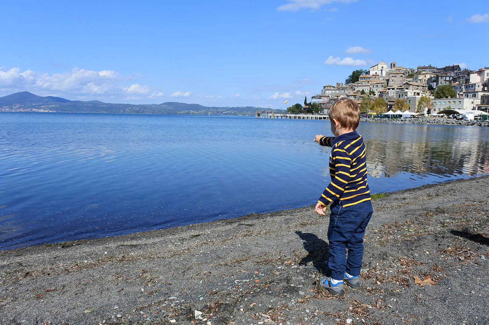 Bracciano con i bambini, lungo lago di Anguillara