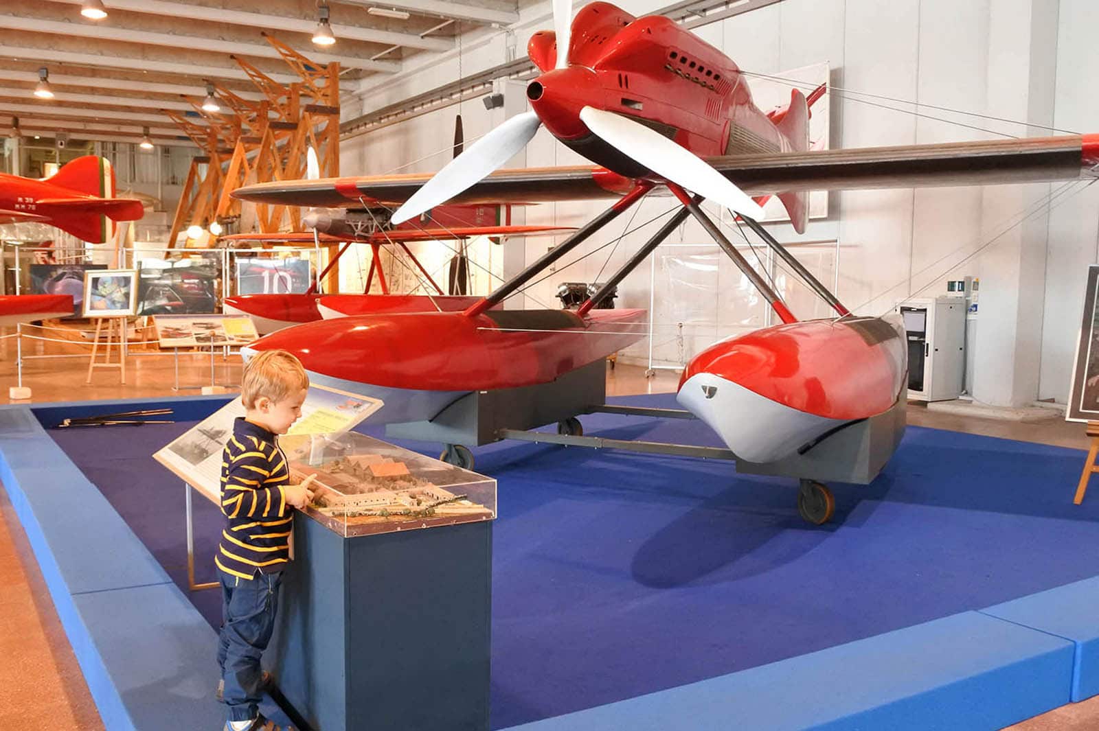 Bracciano con i bambini, Museo Aeronautica Militare Vigna di Valle, idrovolanti