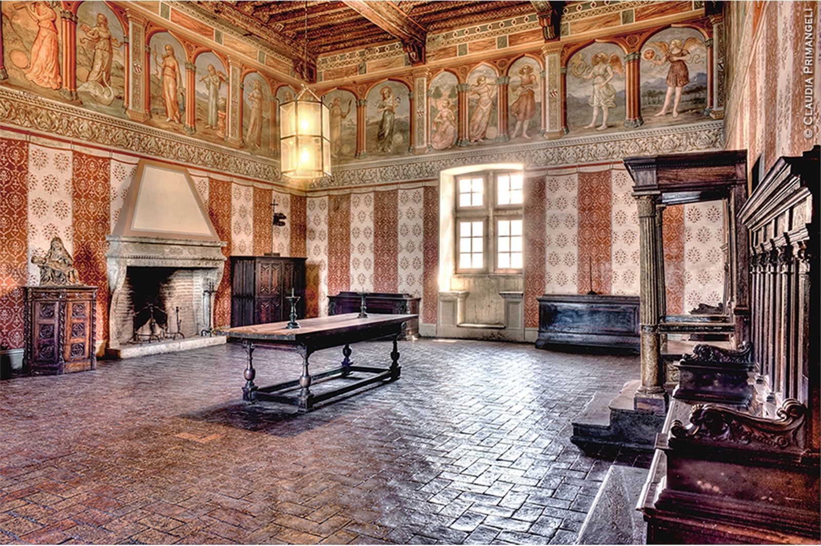 Bracciano con i bambini, castello Odescalchi sala delle scienze