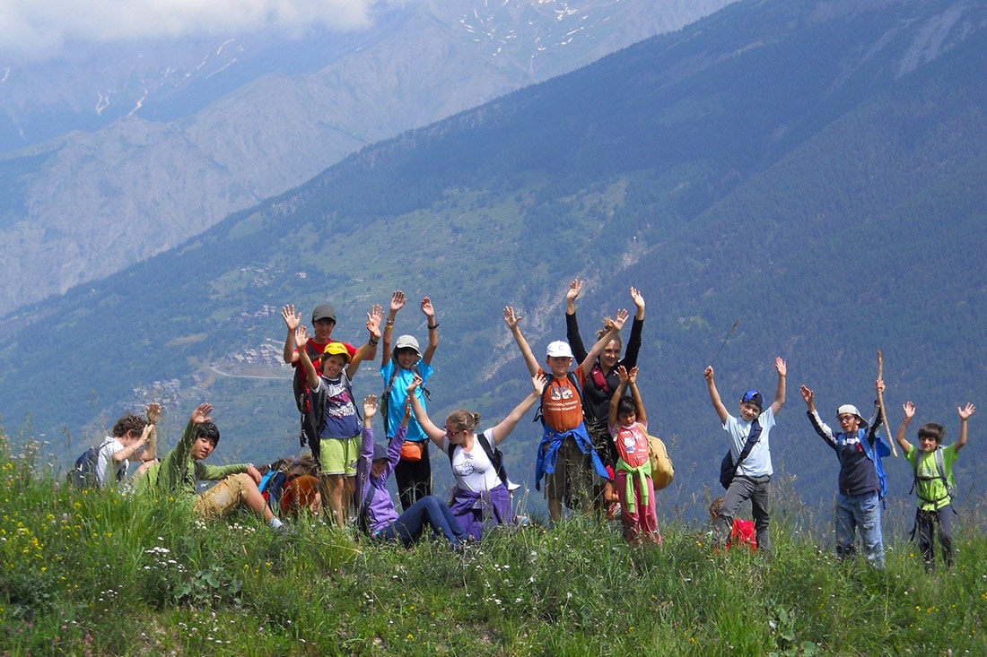 Campi estivi in inglese in montagna