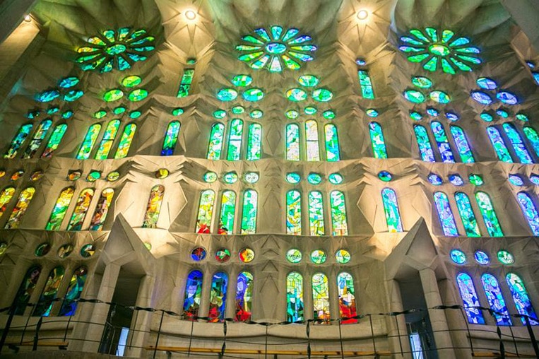 Interrail in famiglia, Barcellona Sagrada Familia