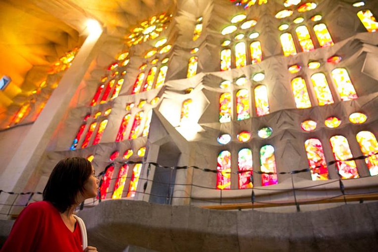 Interrail in famiglia, Barcellona Sagrada Familia