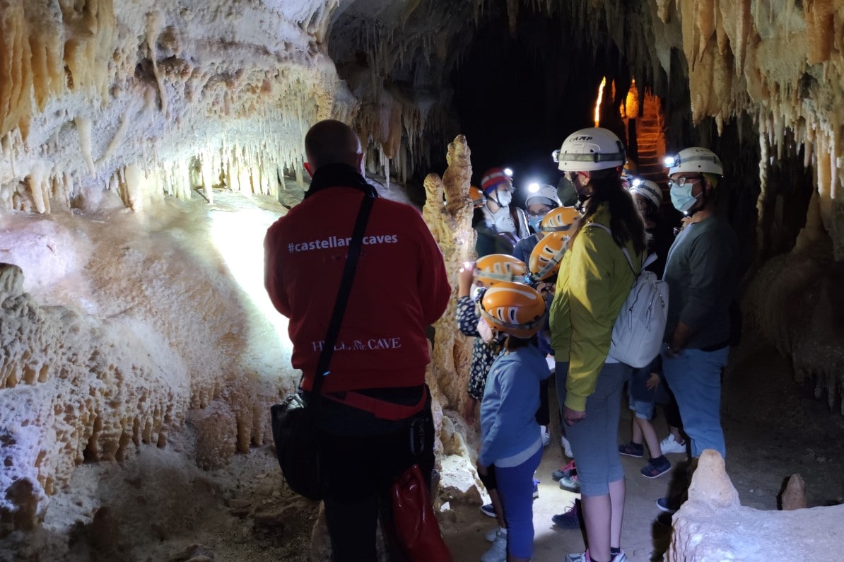 Speleofamily alle Grotte di Castellana