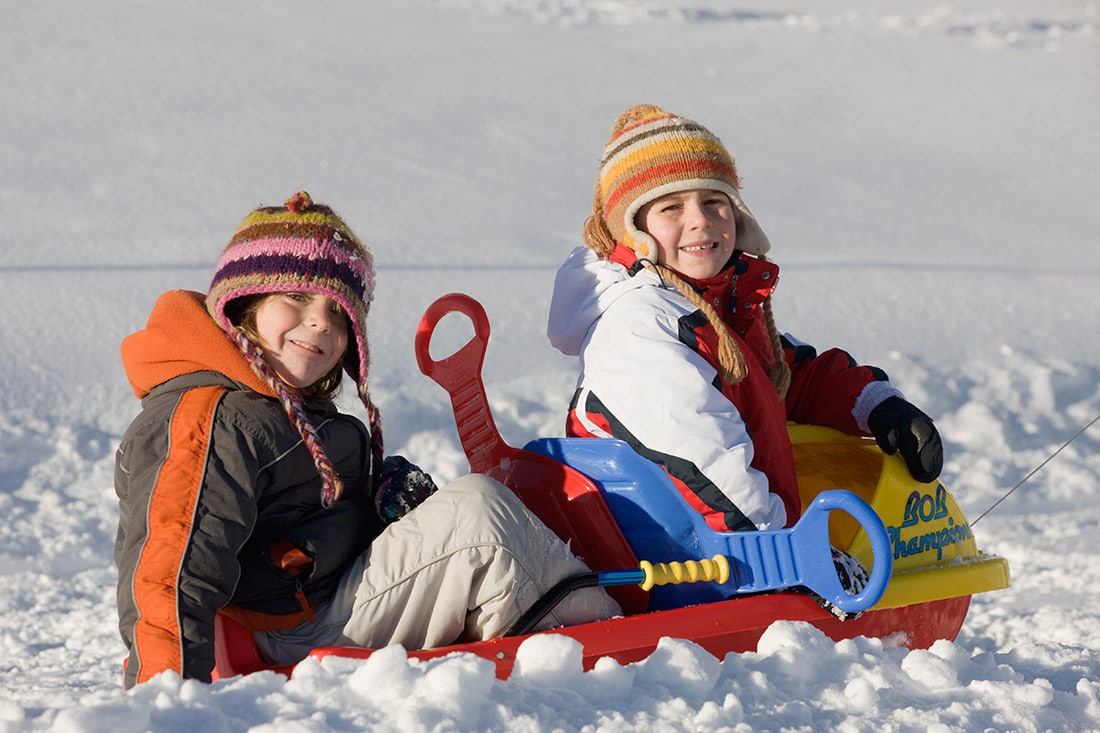 Monte Bondone, inverno con i bambini