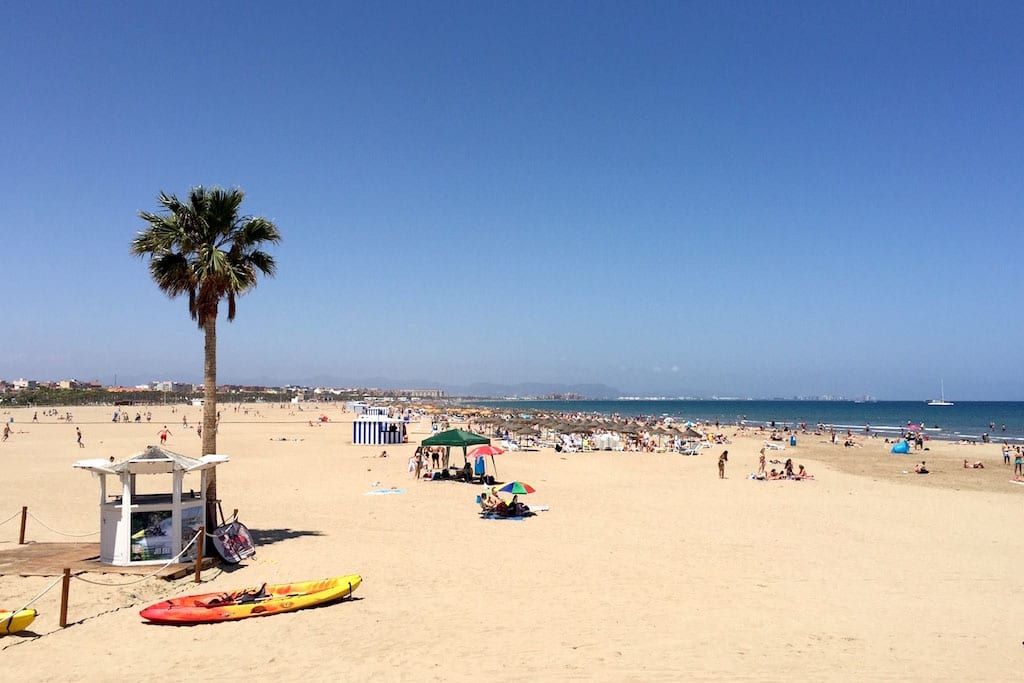 Guida di Valencia per bambini, le spiagge