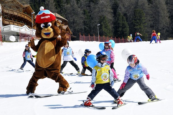 Sciare con i bambini gratis, Alto Adige Val d'Ega