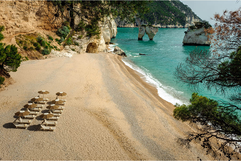 Le più belle spiagge del Gargano con i bambini, Baia delle Zagare