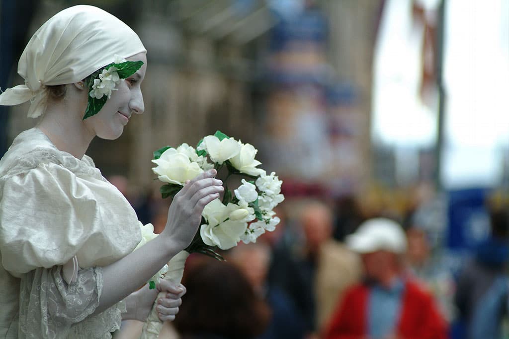 Scozia, Edimburgo con bambini, artisti