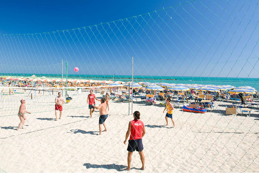 Villaggio per bambini in Abruzzo sul mare, Residence Hotel Paradiso, spiaggia