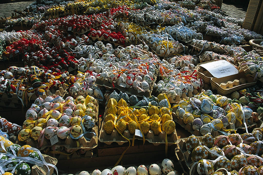 Pasqua a Vienna mercatino di Freyung