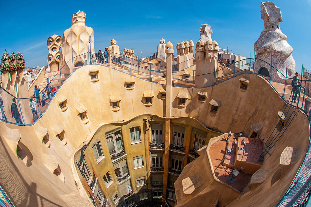 Costa Brava con bambini, Gaudì, Barcellona