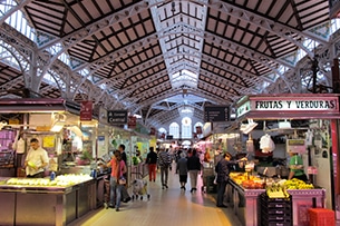 Guida di Valencia per bambini, Mercado Central