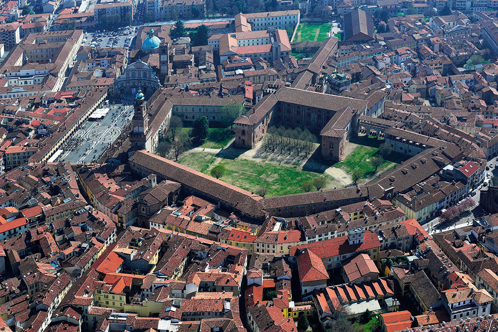 Museo Leonardo Vigevano: panoramica di Vigevano