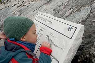 Parchi dinosauri, Trentino, sulle orme dei dinosauri