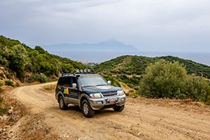 Calcidica con bambini, Sithonia tour in jeep