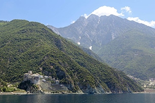 Calcidica con bambini, crociera al Monte Athos