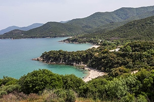 Calcidica con bambini, spiagge Olimpiada