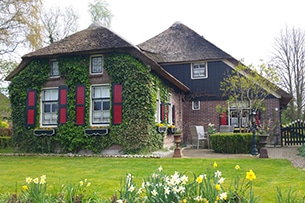 Olanda bici e battello con bambini, Giethoorn