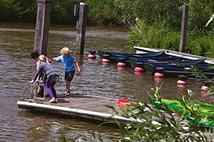 Olanda bici e battello con bambini, National Park de Biesbosch