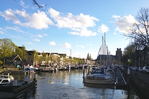 Olanda bici e battello, Dordrecht