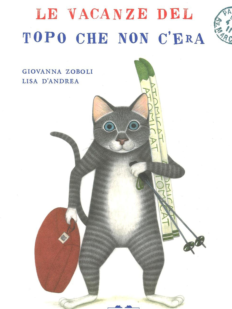 Copertina del libro "Le vacanze del topo che non c’era"