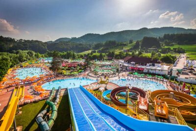 Family hotel termale in Slovenia, Terme Olimia, parco acquatico