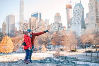 Central Park in inverno