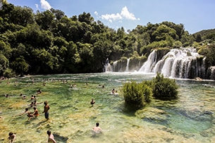 Al mare in Dalmazia con bambini, Parco Naturale Krka