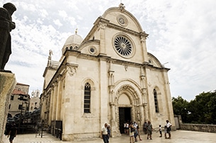 Al mare in Dalmazia con bambini, Sibenik cattedrale san Giacomo