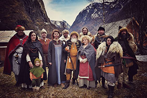 Vichinghi in Norvegia, Viking Valley, villaggio Njardarheimr