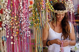 Baleari in autunno, Ibiza Mercadillo Las Dalias