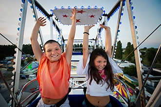 Spiaggia di Bibione con i bambini, lunapark